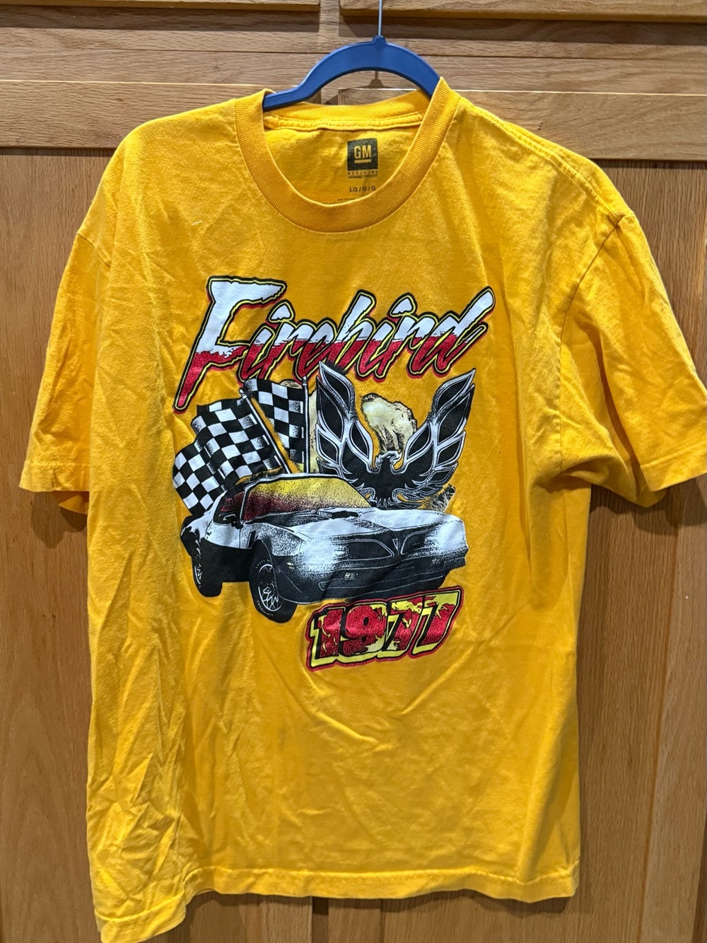 vintage Firebird 1977 Graphic Tee - Yellow